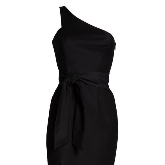 Finders Keepers One Shoulder Black Dress - Picture 6 of 8